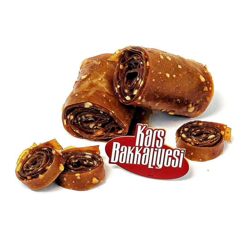 Erzurum İspir Yöresine Ait Şekersiz Ev Yapımı Cevizli Dut Pestili