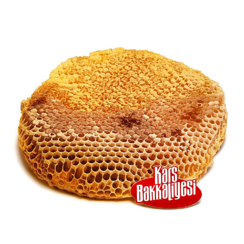 Doğal mumlu karakovan çiçek petek balı Erzurum da mumsuz bir şekilde arıların kendi yaptığı hakiki baldır.