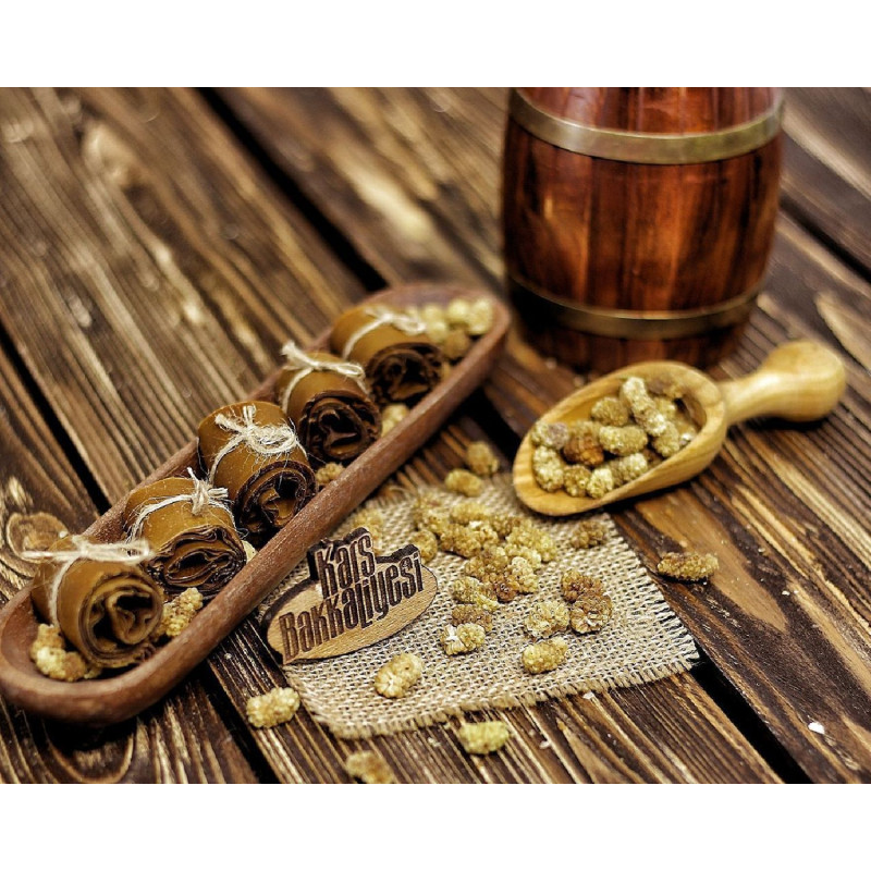 Erzurum İspir Yöresine Ait Katkısız, Doğal ve Şekersiz Ev Yapımı Dut Pestili