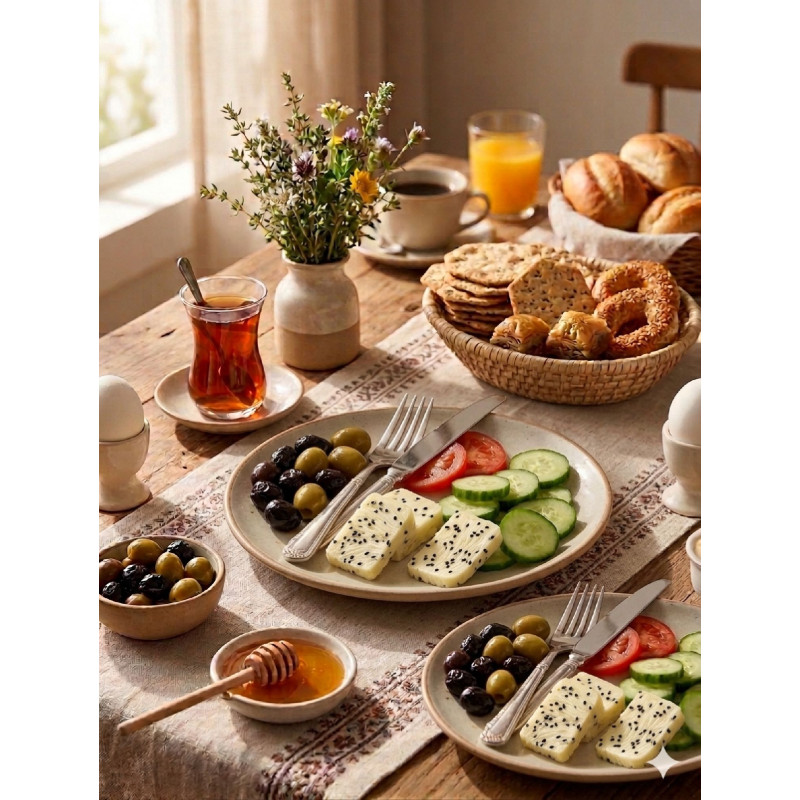 Erzurum Çörek Otlu Göbek Kaşar Peyniri - Şırdan Mayalı  100 Doğal