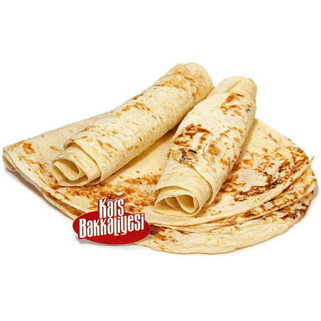 Erzurum lavaş ekmek ecem ekmeği . İnce, katkısız ve geleneksel yöntemlerle üretilen doğal lavaş. Dürüm ve yemekler için ideal.